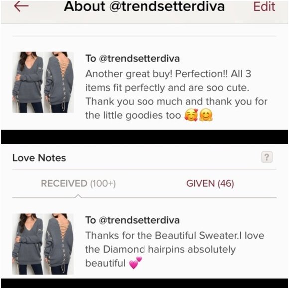 Last 1! GIRLY & FLIRTY LACE UP BLUE TUNIC SWEATER - Picture 3 of 8